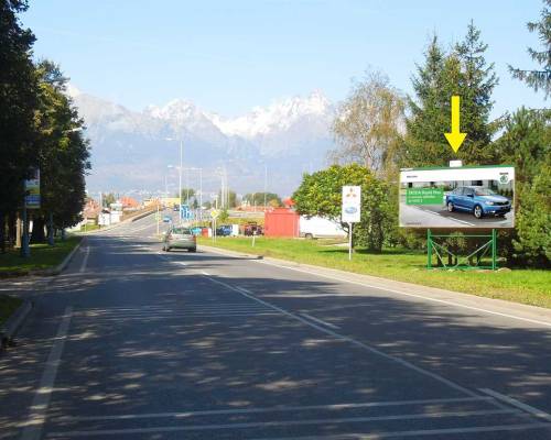 481066 Billboard, Poprad (Slovenského odboja)