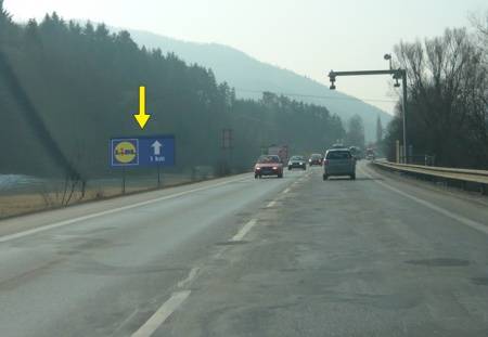 301040 Billboard, Kysucké Nové Mesto - Radoľa (Radoľa, E75, medzinárodná komunikácia)