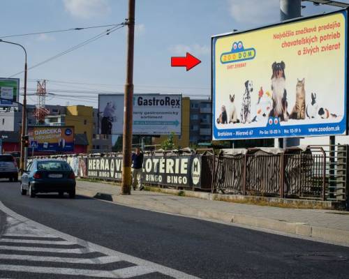 1511182 Billboard, Bratislava - Ružinov (Gagarinova, cesta 1.triedy ,príjazd do BA od Šamorína)