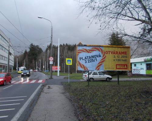 801649 Billboard, Žilina (ul. Vysokoškolákov)