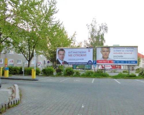 511045 Billboard, Prievidza (ul. Mišíka)