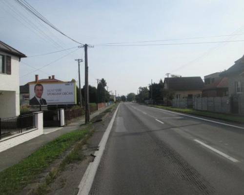 381029 Billboard, Zalužice (medzinárodný ťah Michalovce - Sobrance)