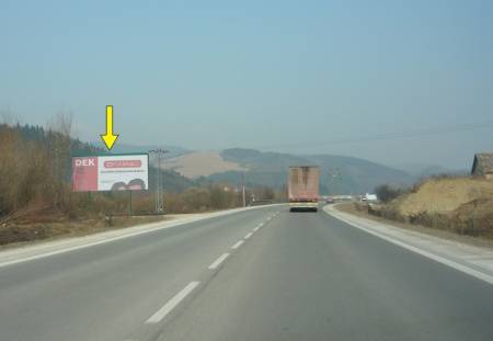 301036 Billboard, Kysucký Lieskovec (Kysucký Lieskovec, E75, medzinárodná komunikácia)