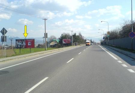 361011 Billboard, Vrútky (Francúzských partizánov, E50, medzinárodná komunikácia)