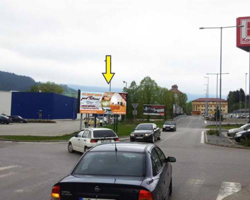 191044 Billboard, Dolný Kubín (Aleja Slobody)