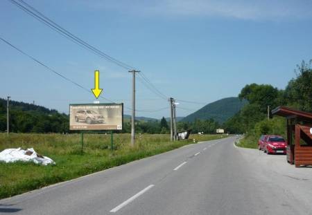 801353 Billboard, Terchová (Nižné Kamence, II/583)