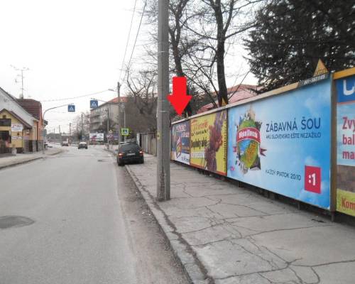 701110 Billboard, Trenčín (Legionárska ulica)